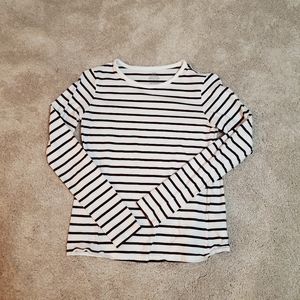 Striped long sleeved T-shirt